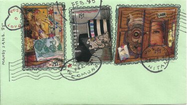 Envelop and stamps - 4