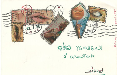 Envelop and stamps - 5