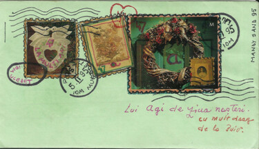 Envelop and stamps - 8